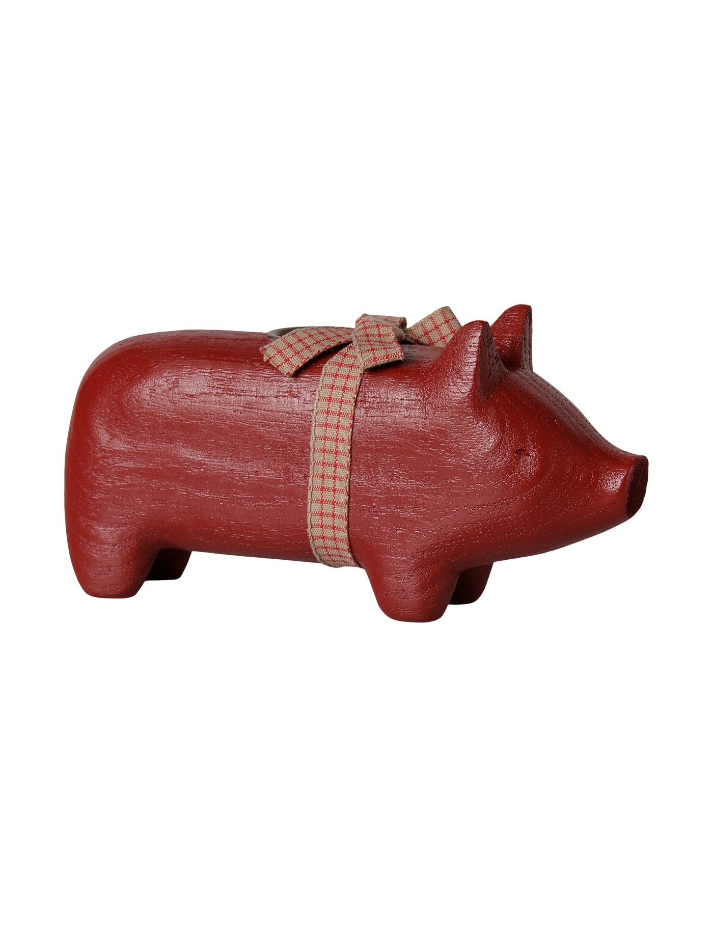 Maileg Świecznik Świnka Small Red – Ecobobo