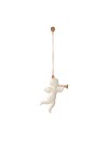 Maileg Holy Night – Zestaw Metalowych Ozdób Off White – Ecobobo