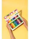 Silky Pastel Crayons – Kredki Pastelowe 16 szt. | Ecobobo