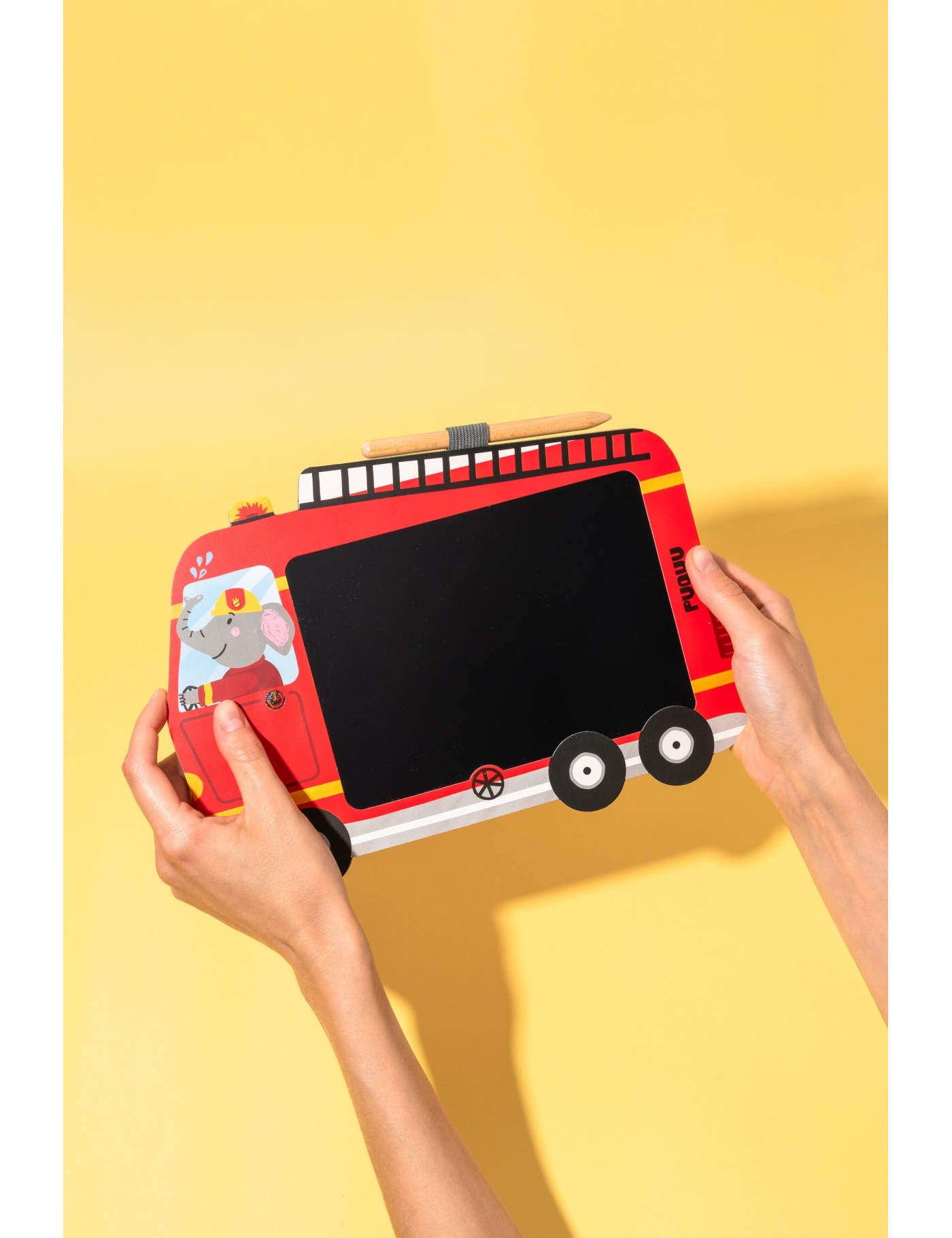 PUQUU Tablet LCD do Rysowania Wóz Strażacki 3+ – Ecobobo PUQUU Tablet LCD do Rysowania Wóz Strażacki 3+ – Ecobobo