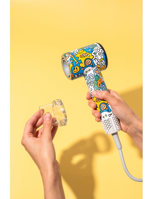 PUQUU Hairnado Graffiti Riot – Suszarka do Włosów 1200 W – Ecobobo