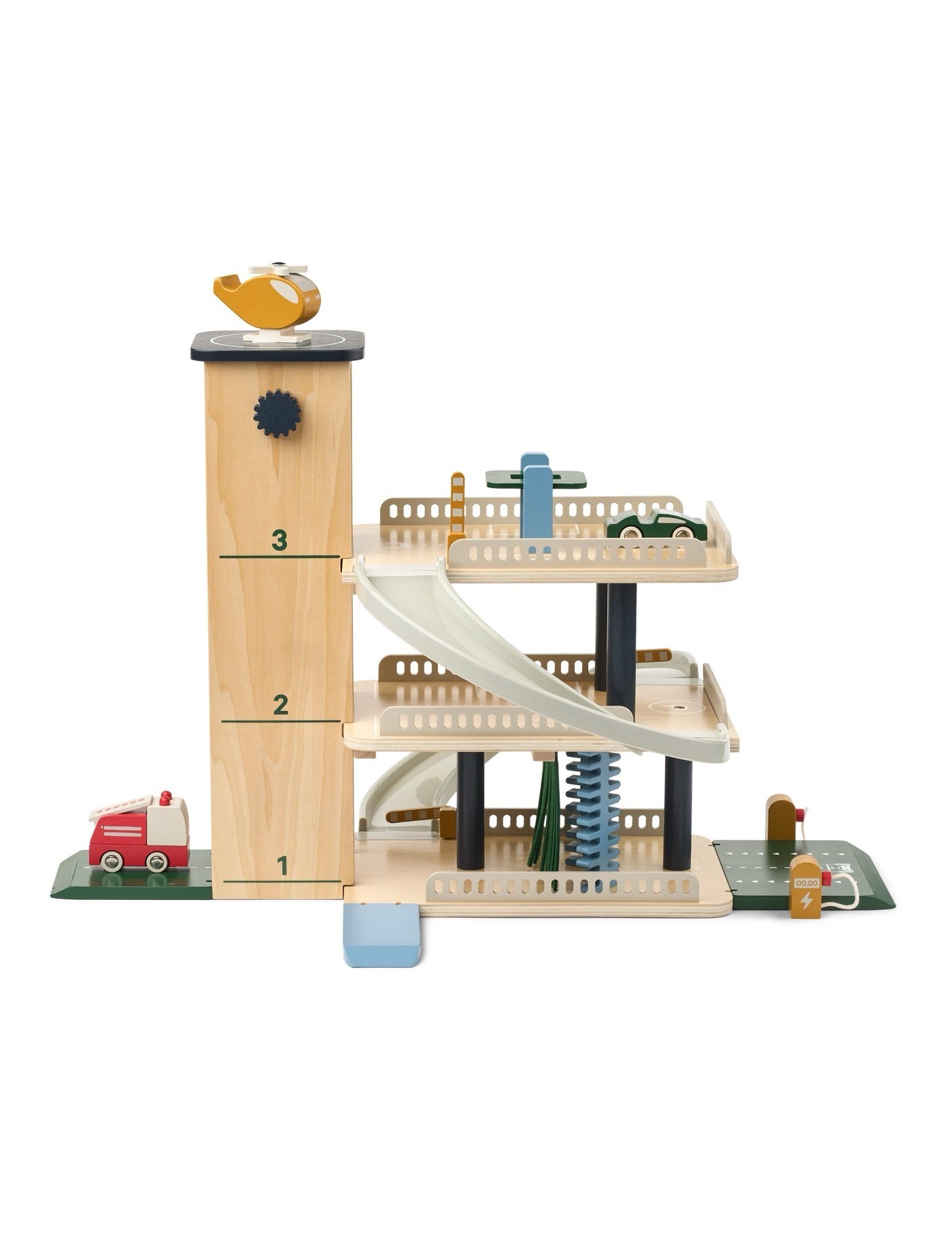JORDY Wooden Parking Tower – Drewniany Garaż | Ecobobo