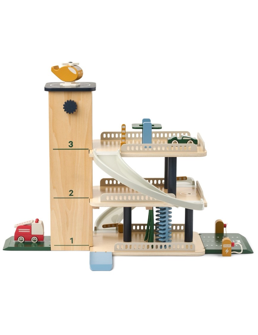 JORDY Wooden Parking Tower – Drewniany Garaż | Ecobobo