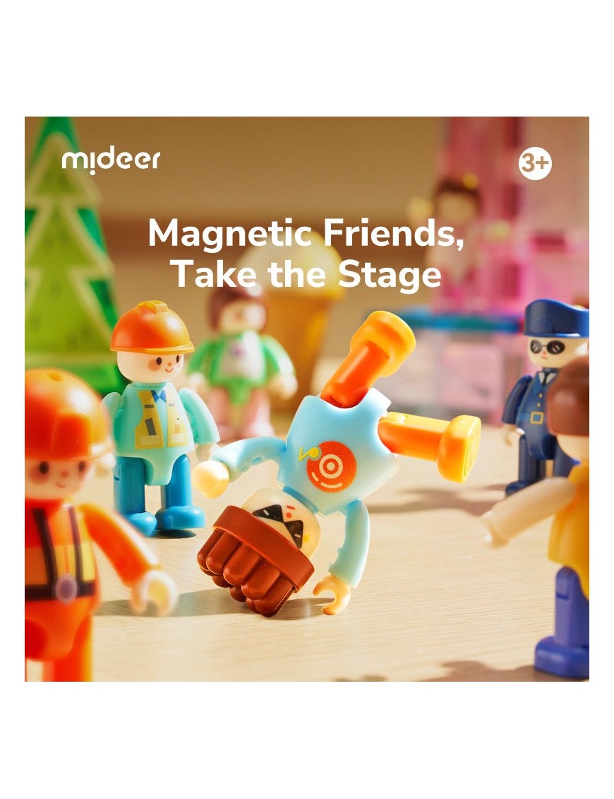 Mideer Wymarzone Zawody – 4 Figurki Magnetyczne | Ecobobo