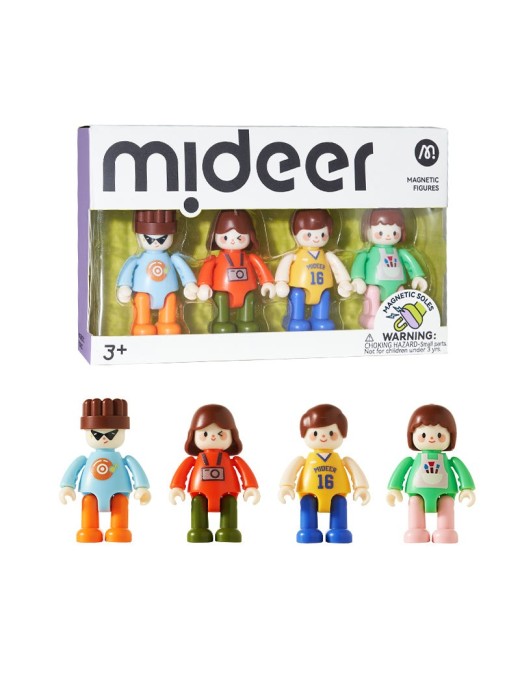 Mideer Moi Przyjaciele – 4 Figurki Magnetyczne | Ecobobo