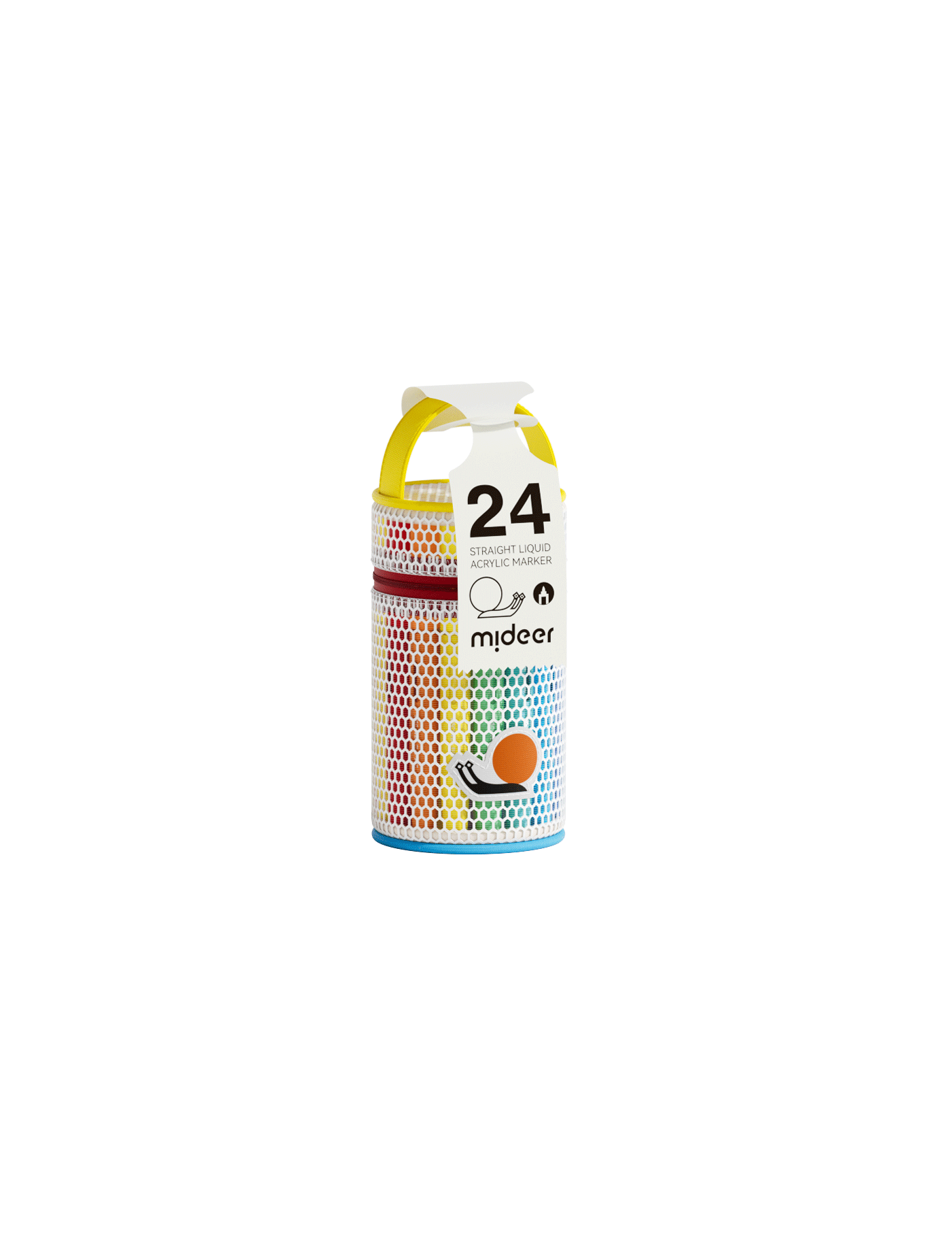 Mideer Markery Akrylowe Pędzelkowe 24 Kolory | Ecobobo Mideer Markery Akrylowe Pędzelkowe 24 Kolory | Ecobobo
