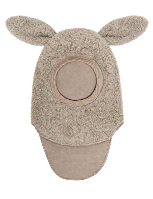 HUTTEliHUT Balaclava Teddy Camel Melange 2044 – Kominiarka – Ecobobo