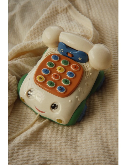 Konges Sløjd Kids Phone – Telefon na Sznurku | Ecobobo
