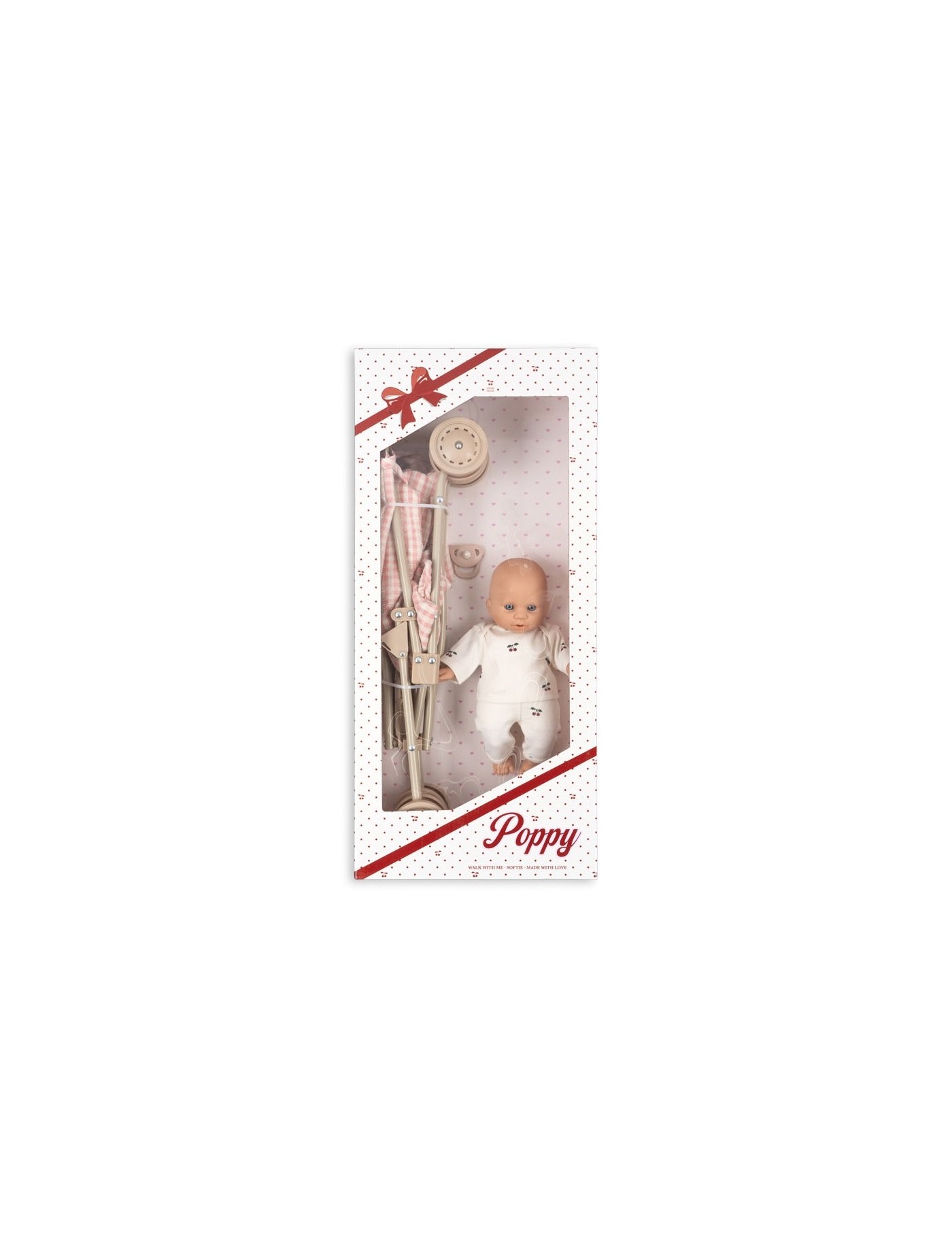 Poppy Doll Stroller Set – Lalka z Wózkiem | Ecobobo