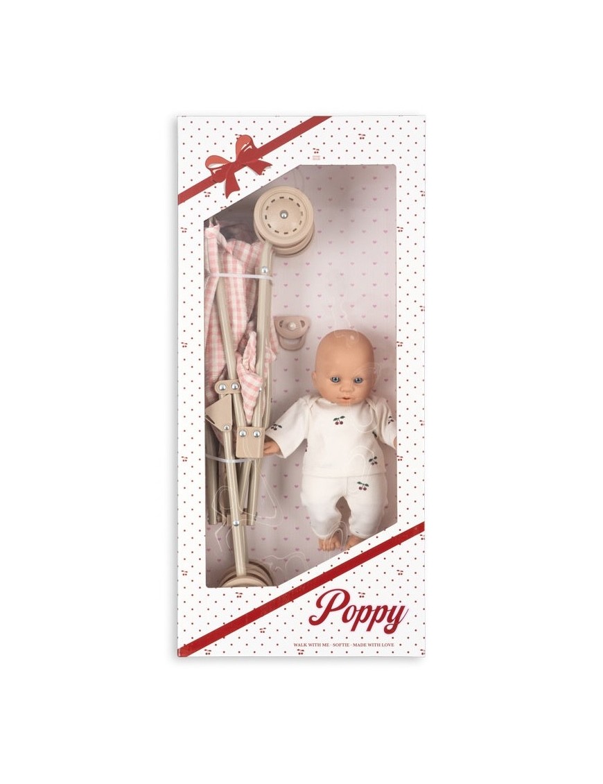 Poppy Doll Stroller Set – Lalka z Wózkiem | Ecobobo