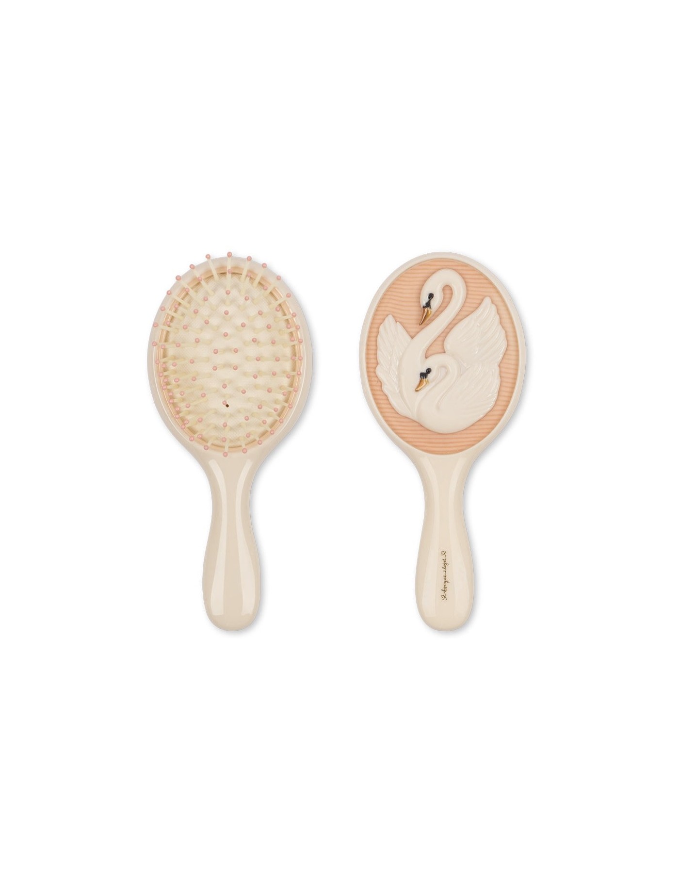 Swan Beauty Set – Szczotka i Lusterko | Ecobobo