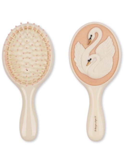 Swan Beauty Set – Szczotka i Lusterko | Ecobobo