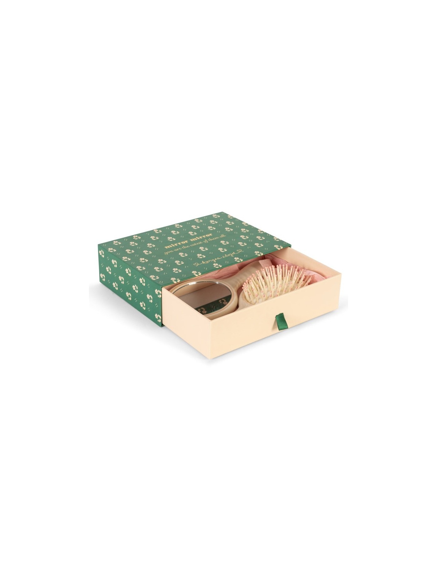 Swan Beauty Set – Szczotka i Lusterko | Ecobobo