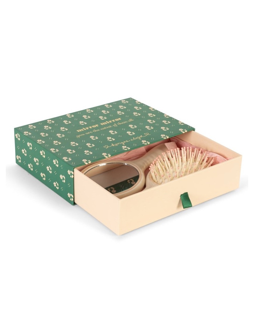 Swan Beauty Set – Szczotka i Lusterko | Ecobobo