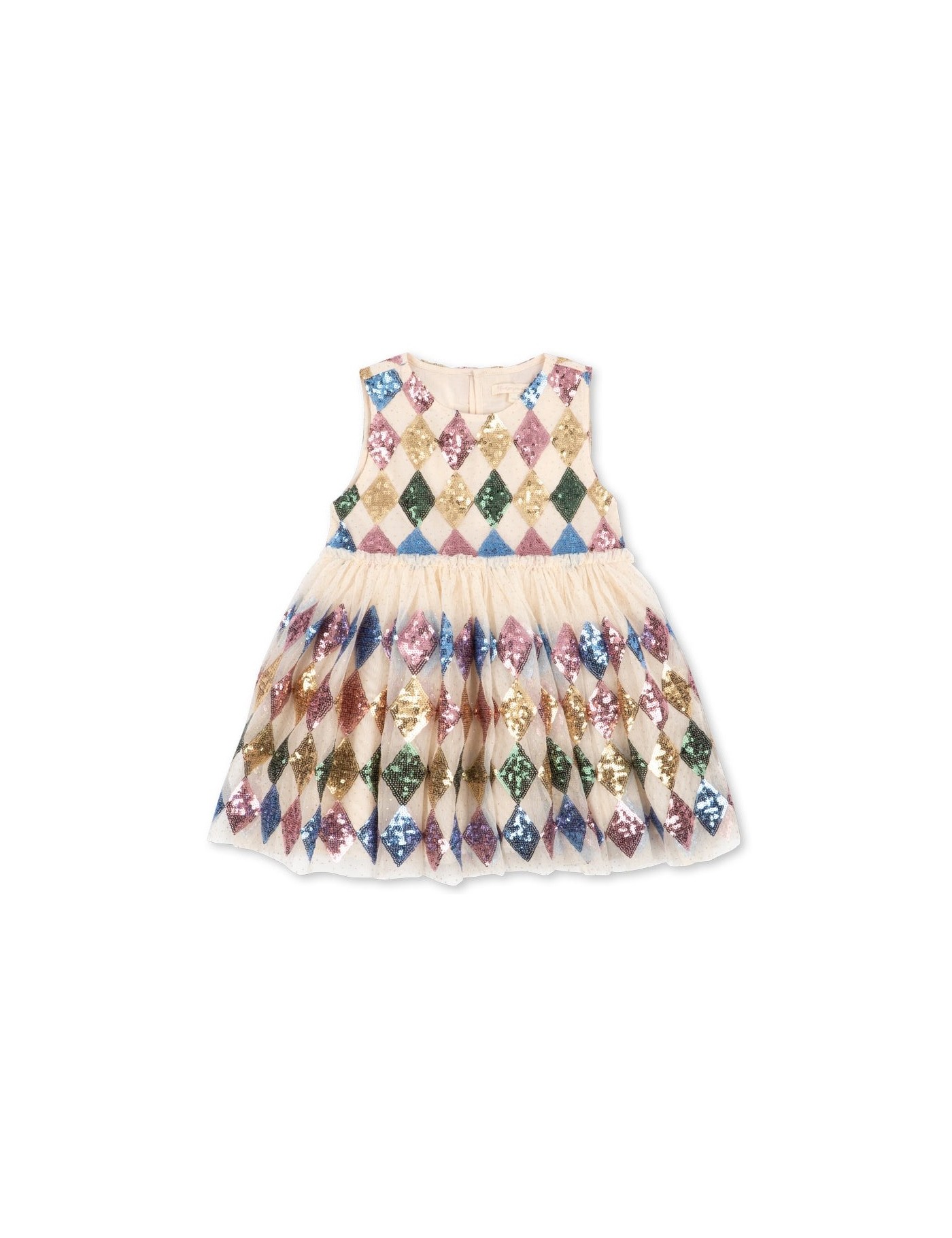 Yvonne Harlekin Dress – Sukienka z Cekinami | Ecobobo