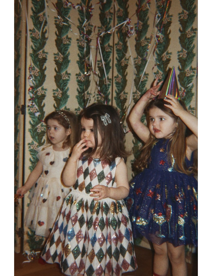 Yvonne Harlekin Dress – Sukienka z Cekinami | Ecobobo