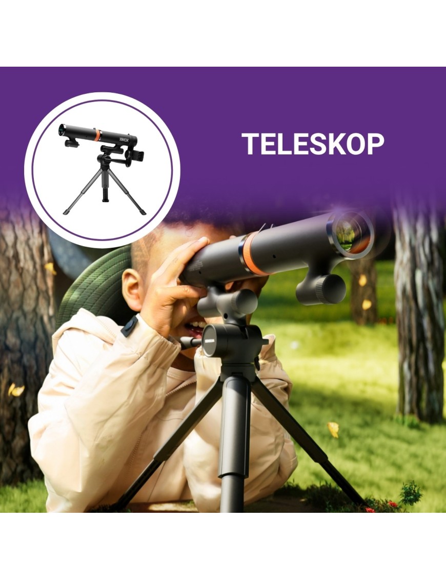 Science Can Teleskop Odkrywcy Kosmosu 3w1 | Ecobobo Science Can Teleskop Odkrywcy Kosmosu 3w1 | Ecobobo
