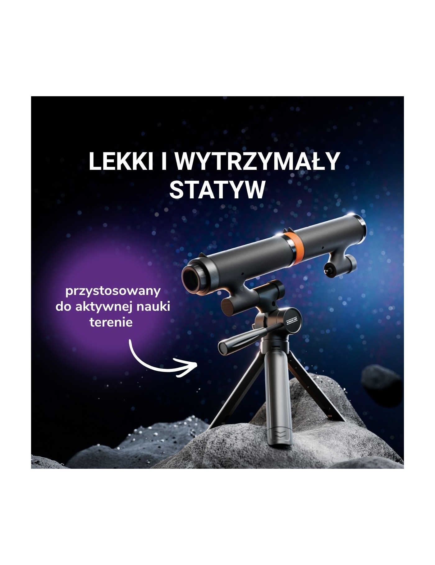 Science Can Teleskop Odkrywcy Kosmosu 3w1 | Ecobobo Science Can Teleskop Odkrywcy Kosmosu 3w1 | Ecobobo