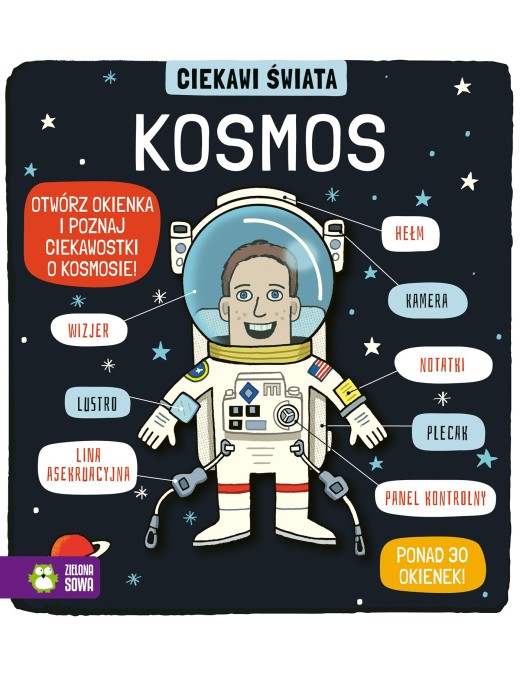 Ciekawi świata. Kosmos – książka z okienkami – Ecobobo