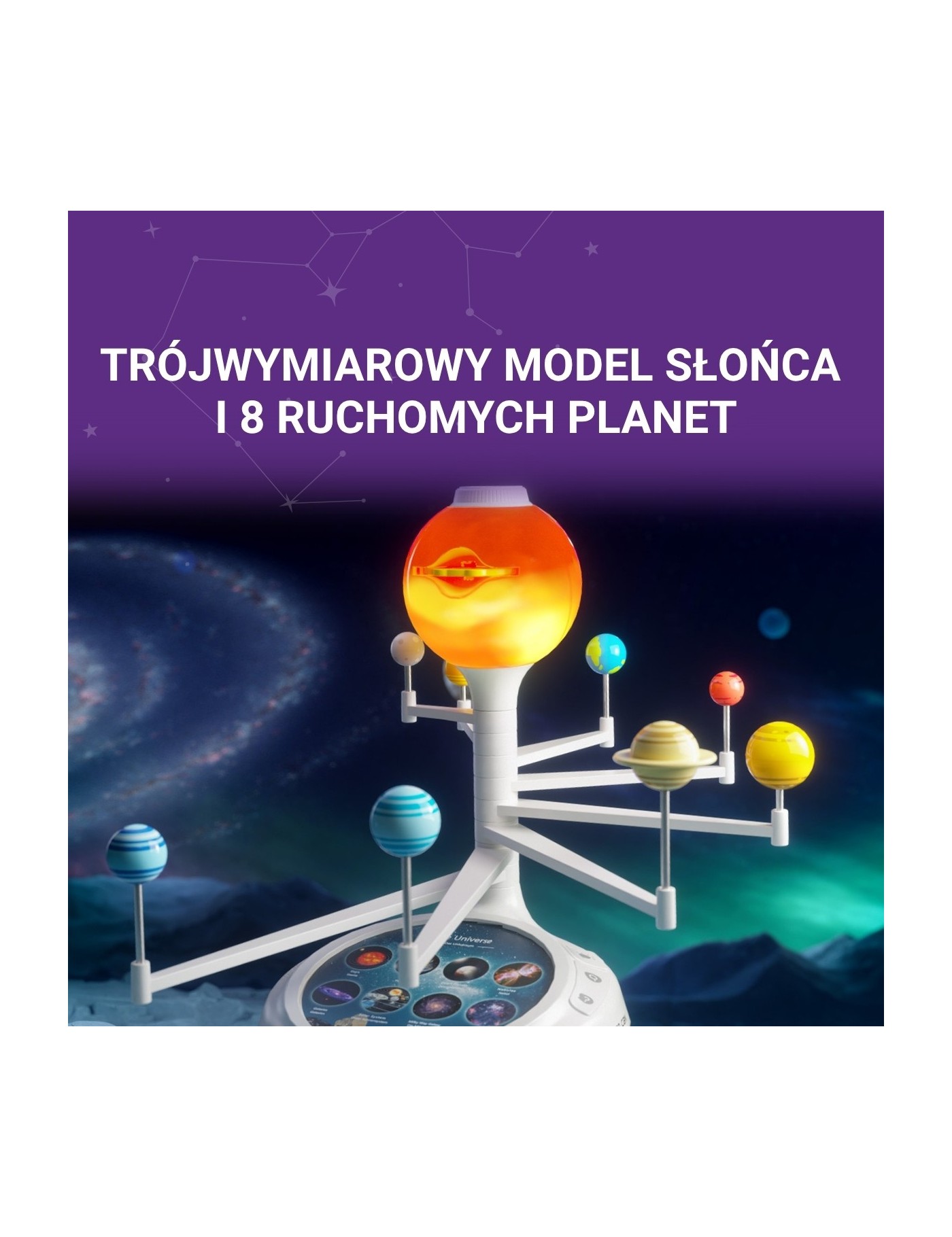 Science Can Układ Słoneczny 3D z Projektorem | Ecobobo