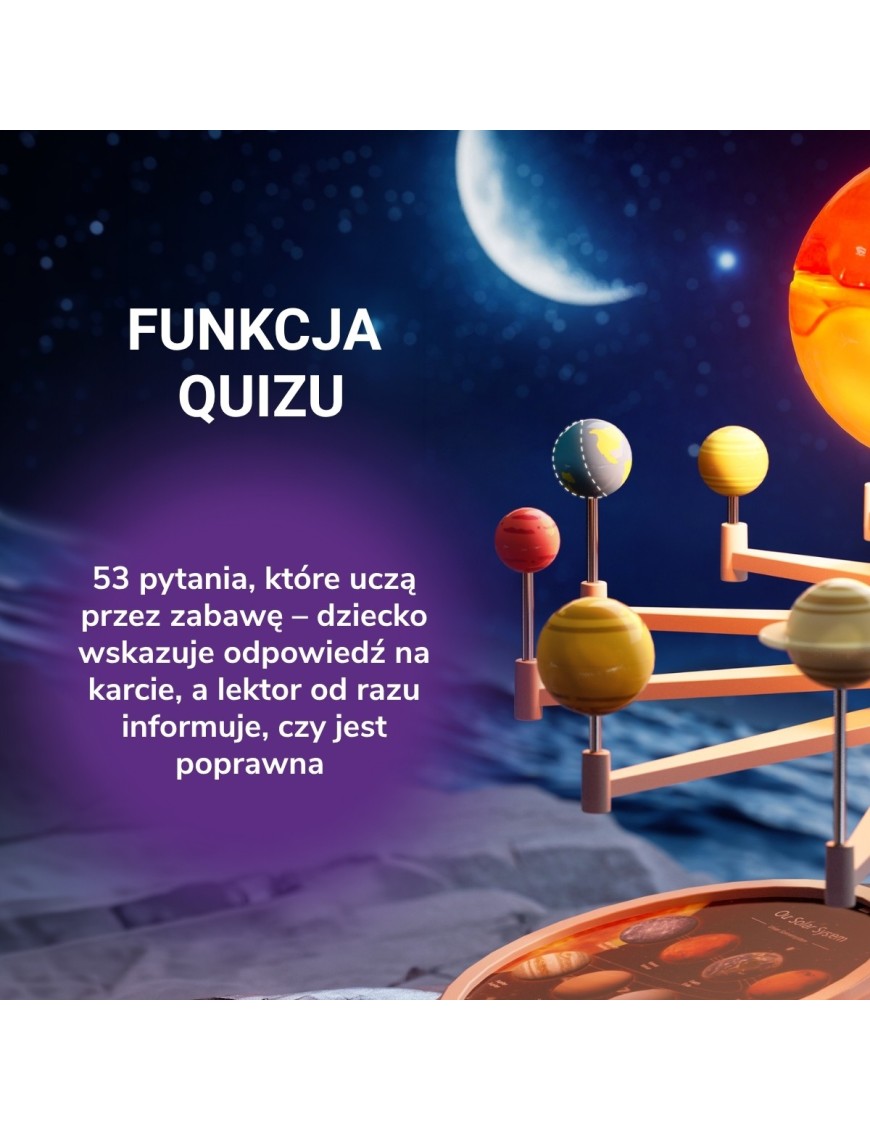 Science Can Układ Słoneczny 3D z Projektorem | Ecobobo