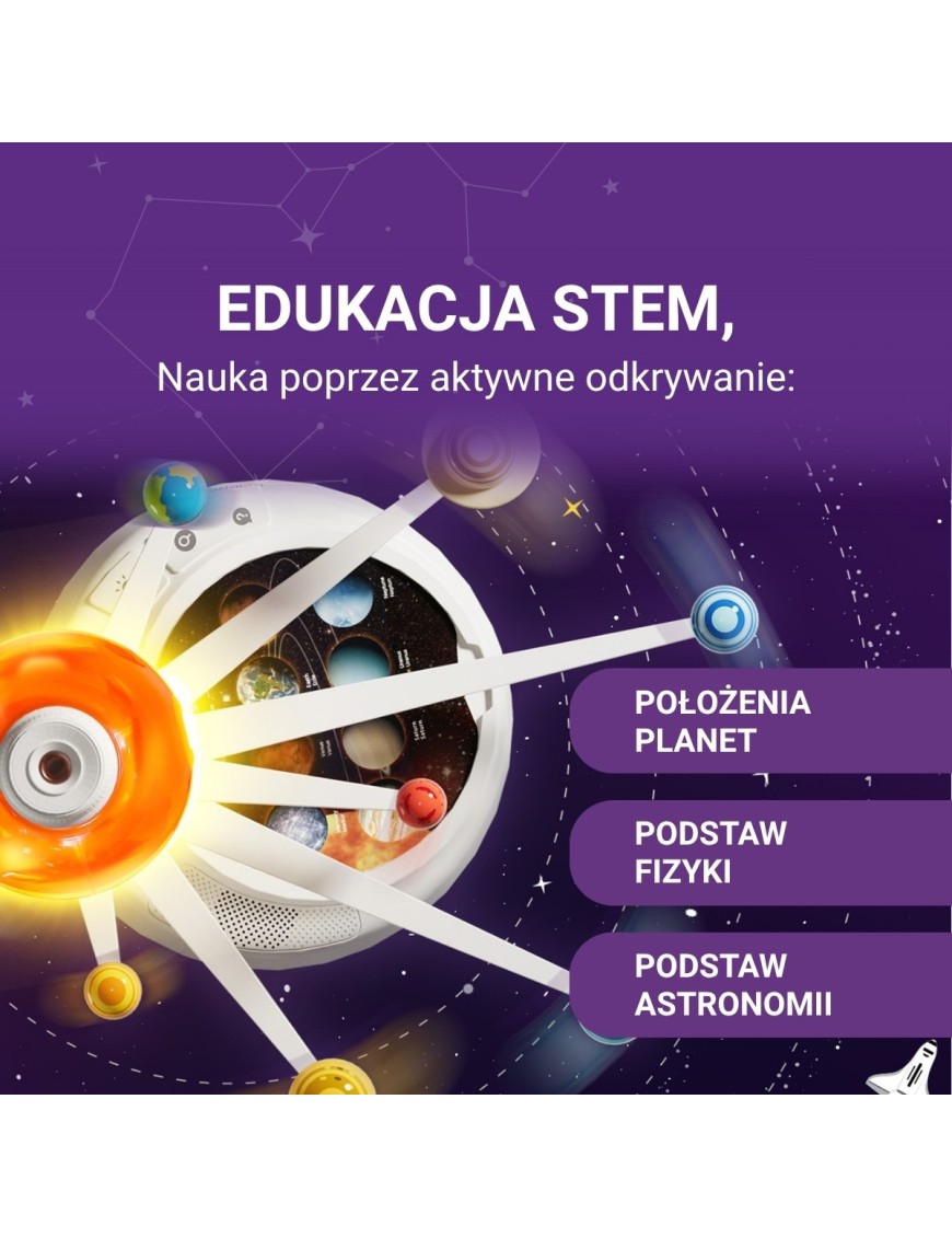Science Can Układ Słoneczny 3D z Projektorem | Ecobobo