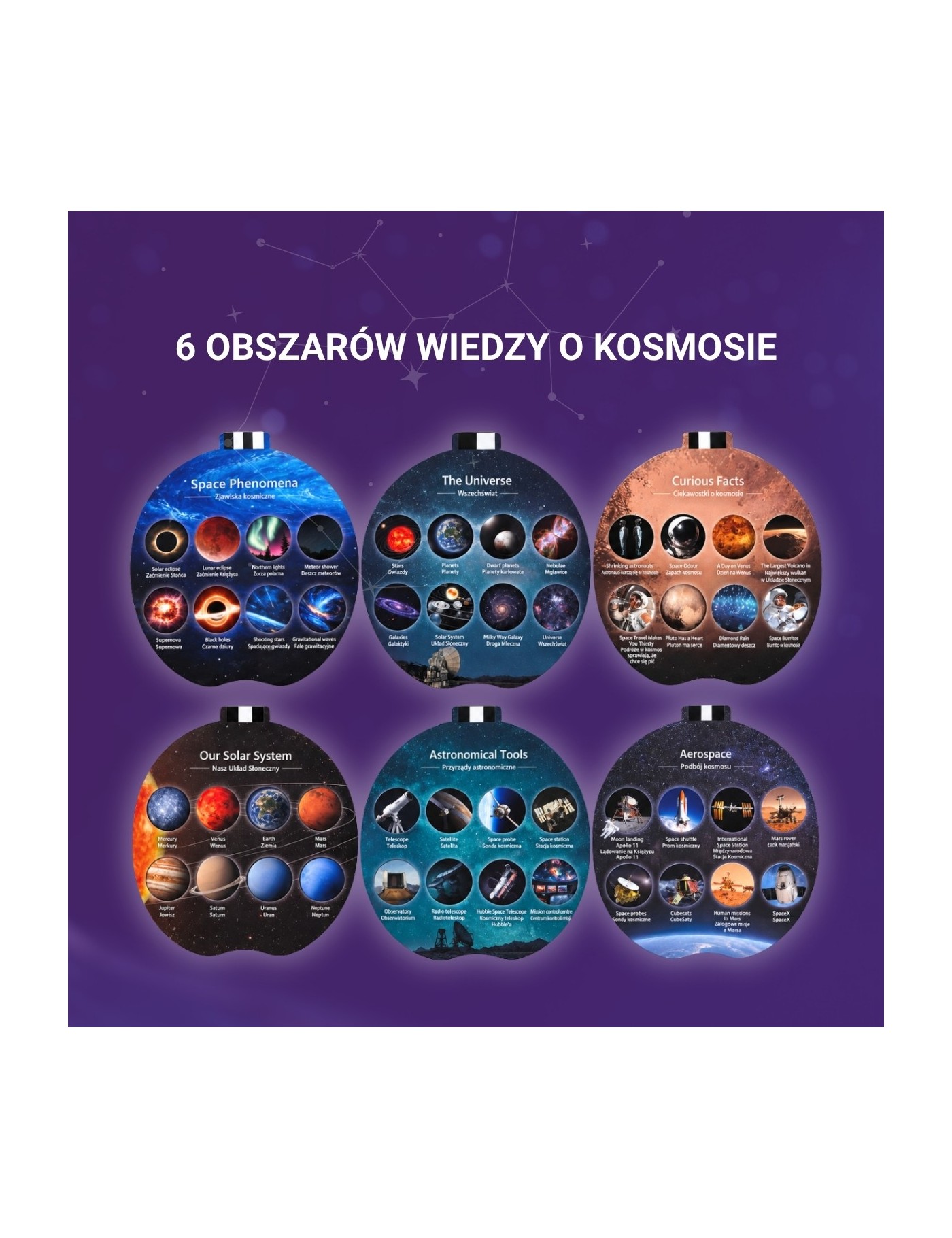 Science Can Układ Słoneczny 3D z Projektorem | Ecobobo