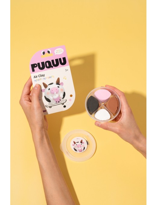 Air Clay Cow – Masa Plastyczna Wildlife Wonders | Ecobobo