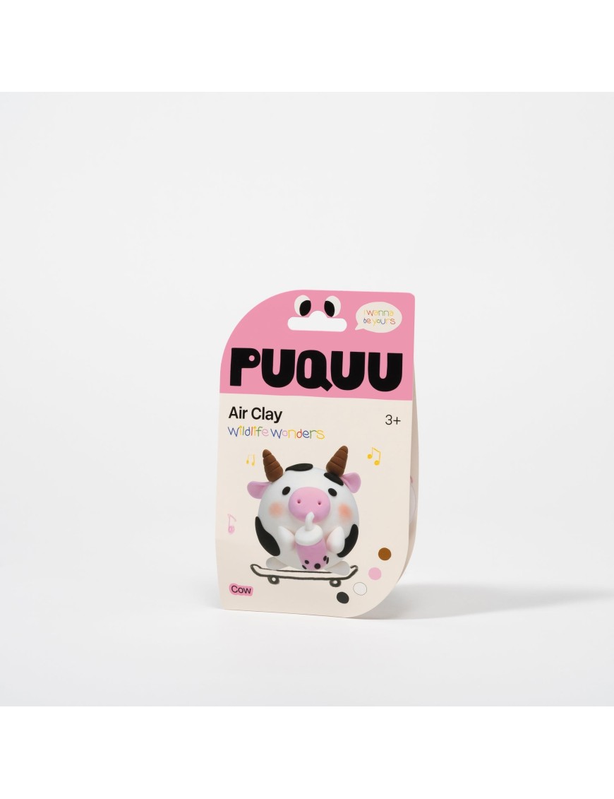Air Clay Cow – Masa Plastyczna Wildlife Wonders | Ecobobo