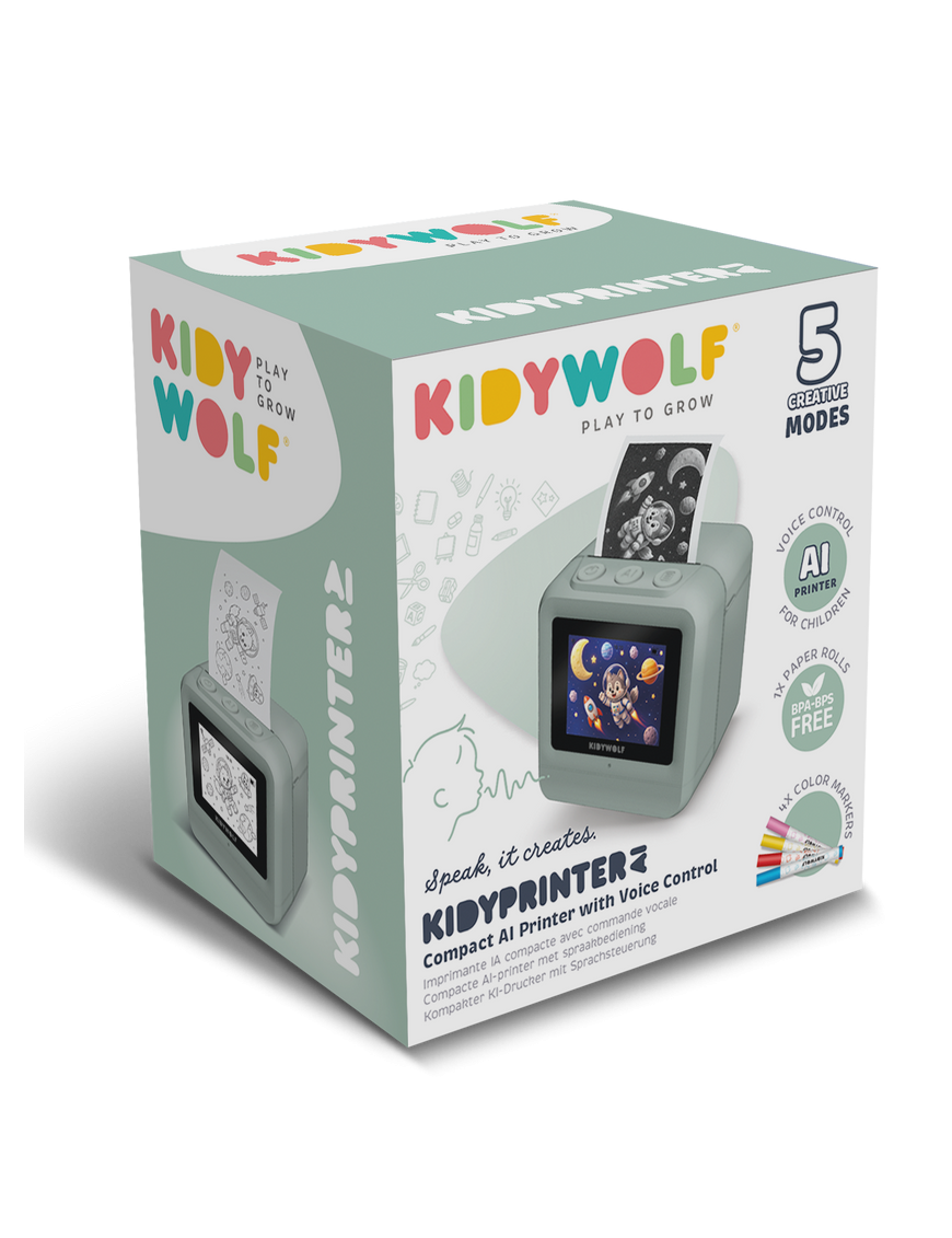 KIDYPRINTER-AI – Drukarka AI dla Dzieci | Ecobobo KIDYPRINTER-AI – Drukarka AI dla Dzieci | Ecobobo