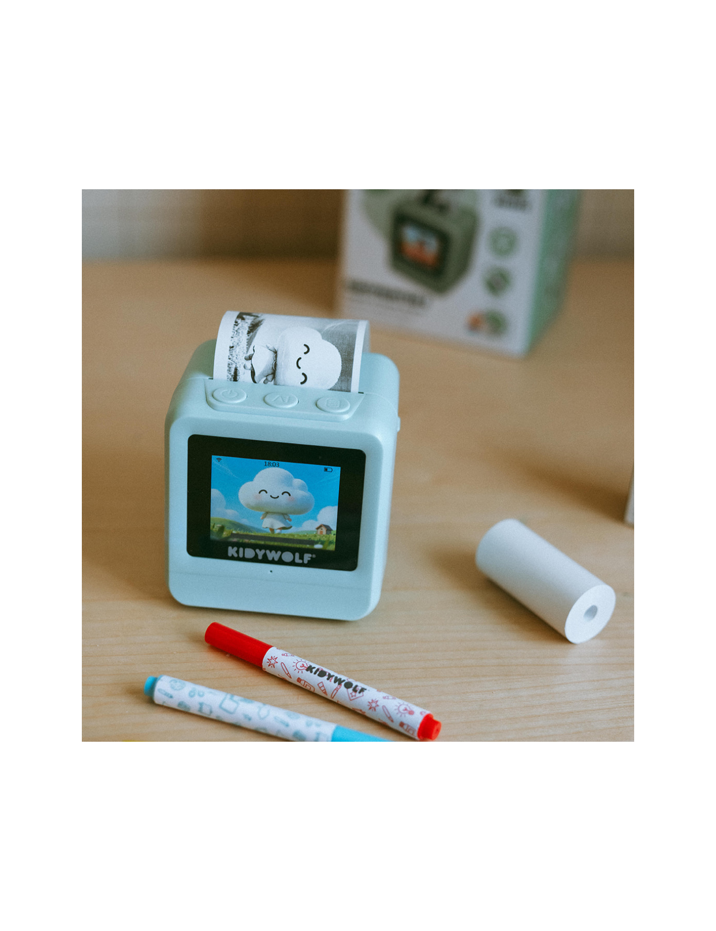 KIDYPRINTER-AI – Drukarka AI dla Dzieci | Ecobobo KIDYPRINTER-AI – Drukarka AI dla Dzieci | Ecobobo