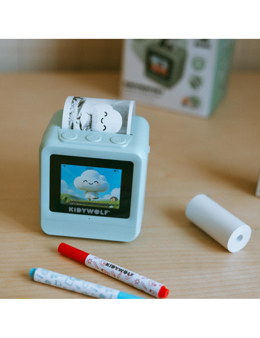 KIDYPRINTER-AI – Drukarka AI dla Dzieci | Ecobobo KIDYPRINTER-AI – Drukarka AI dla Dzieci | Ecobobo