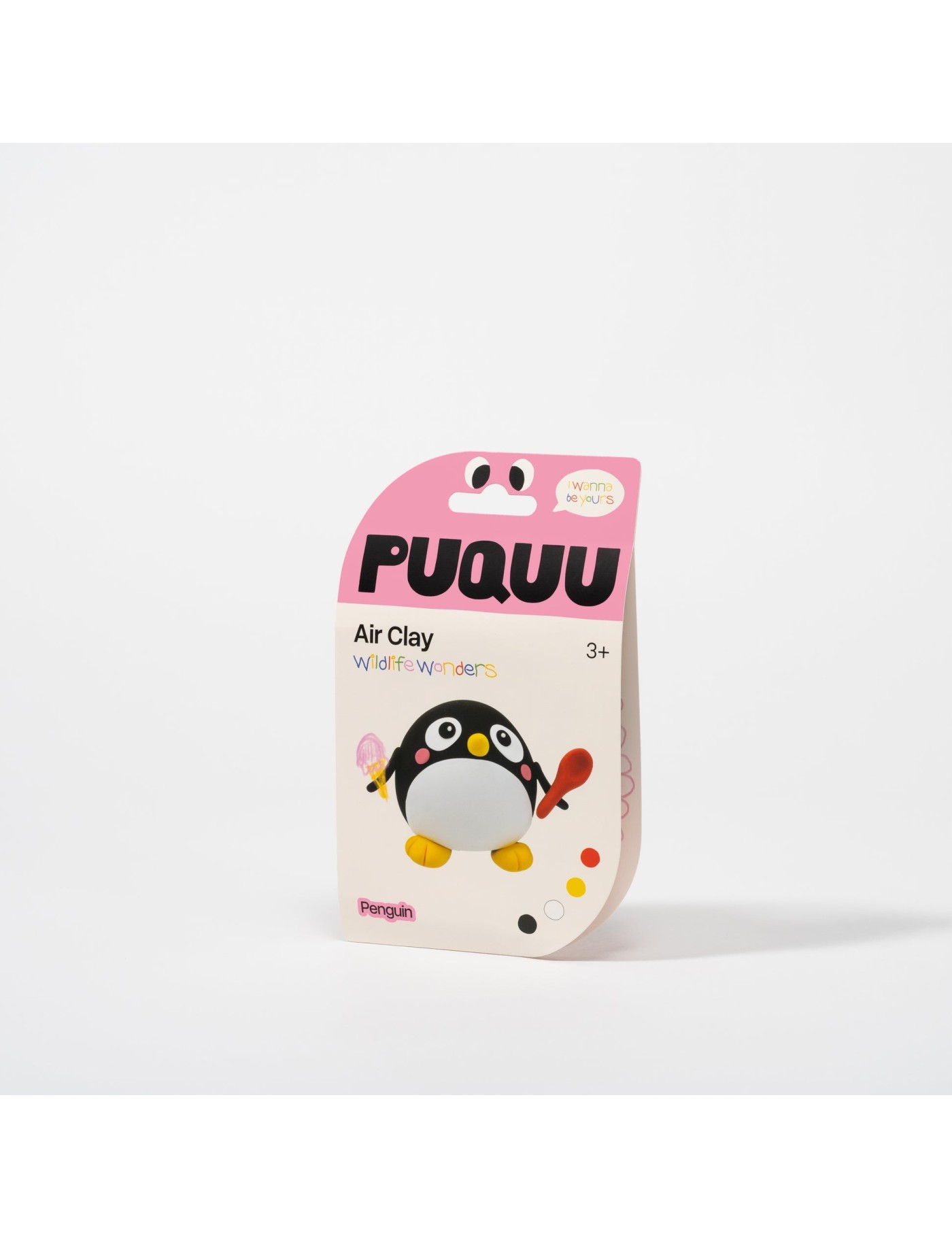 Air Clay Pingwin – Masa Plastyczna Wildlife Wonders | Ecobobo