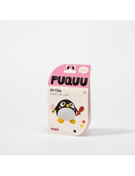 Air Clay Pingwin – Masa Plastyczna Wildlife Wonders | Ecobobo