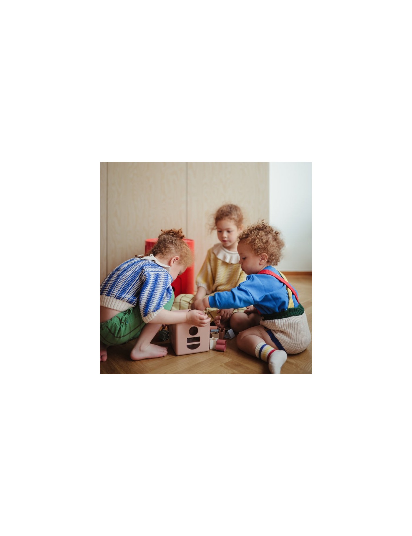 Shape Sorting Box – Sorter Kształtów 12 Elementów | Ecobobo