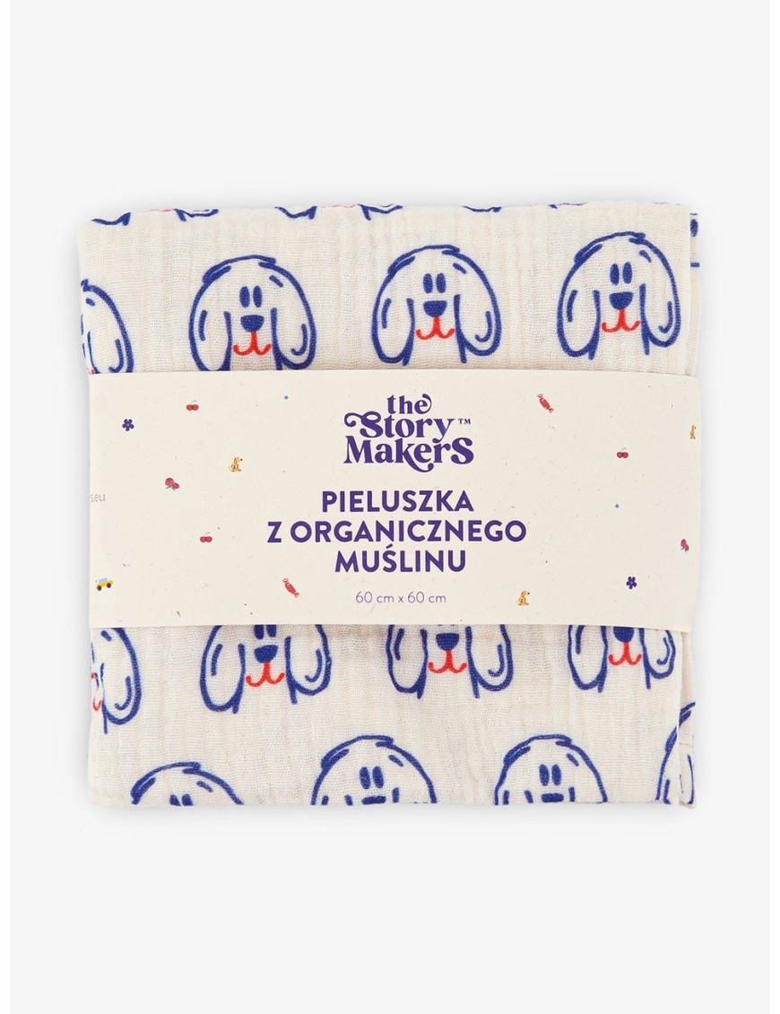 TSM Pieluszka Muślinowa Dog