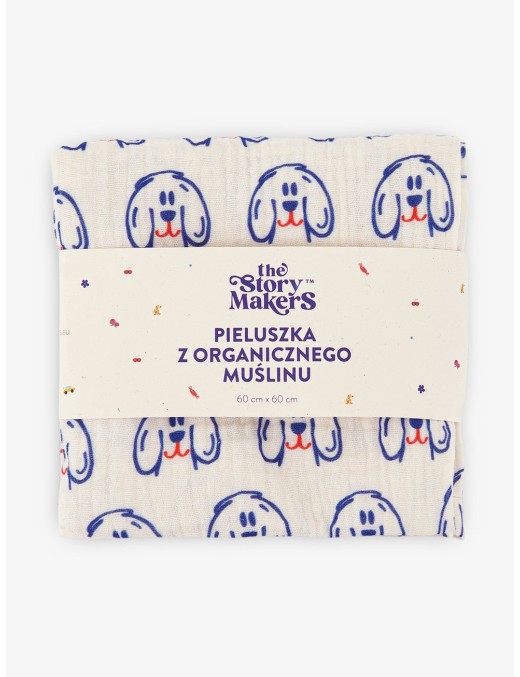 TSM Pieluszka Muślinowa Dog