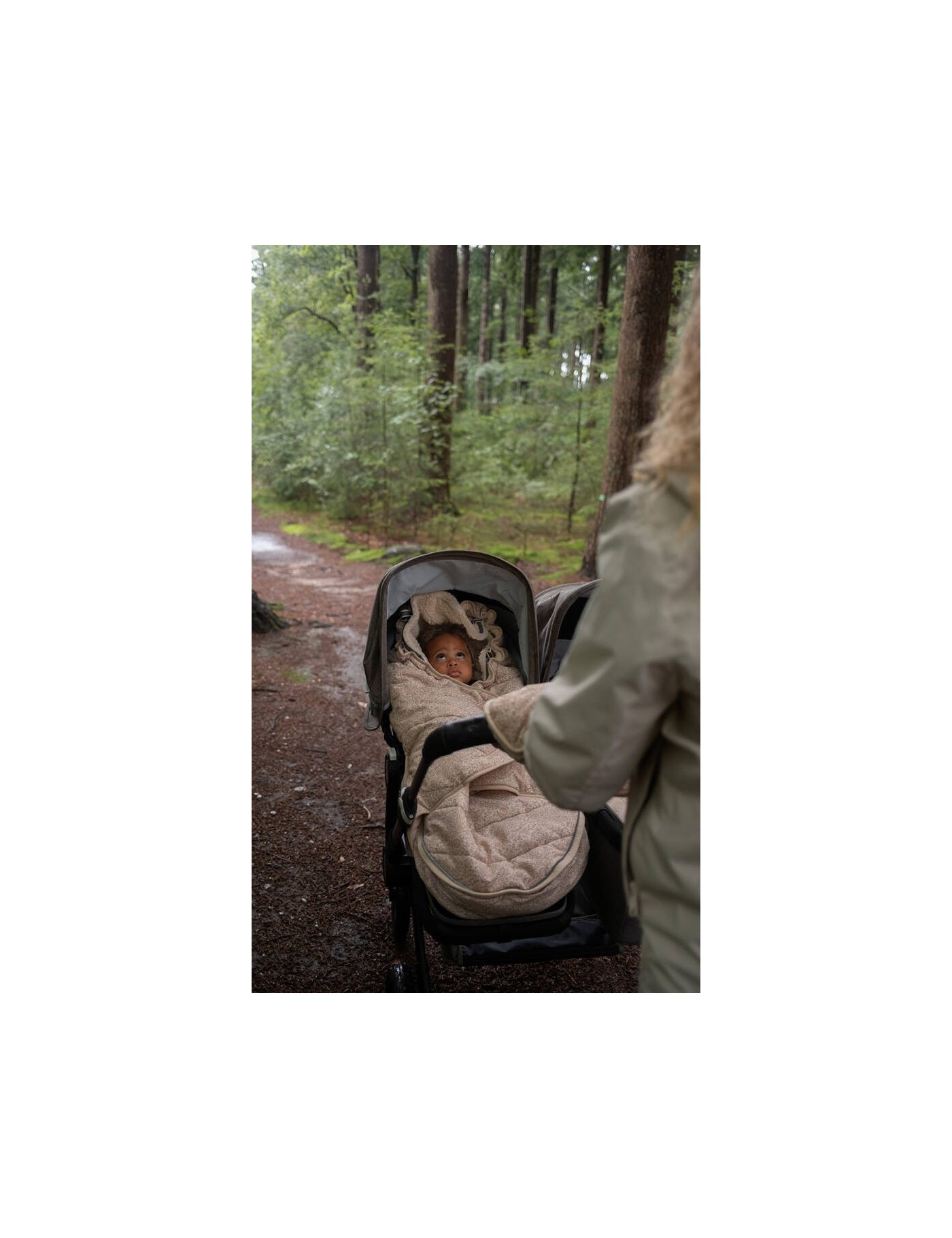 Lodger Taslon Birch – wodoodporny śpiworek do wózka – Ecobobo