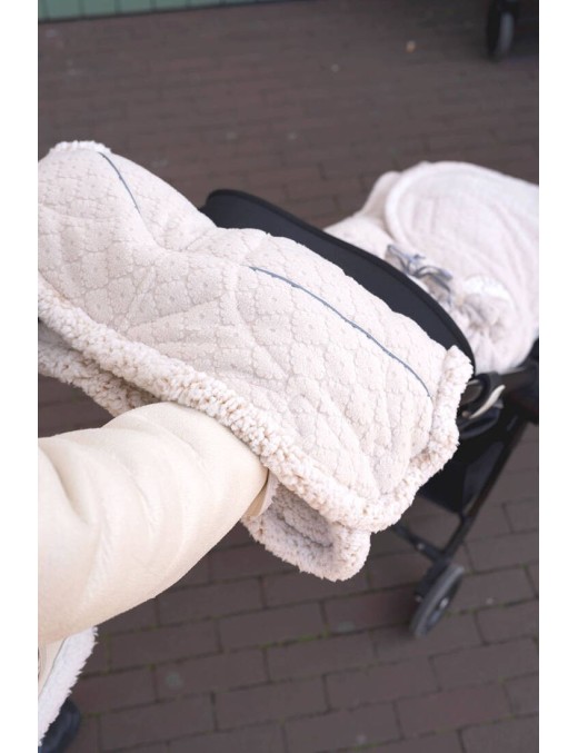 OUTLET Mufka do Wózka z Polarową Podszewką | Ecobobo
