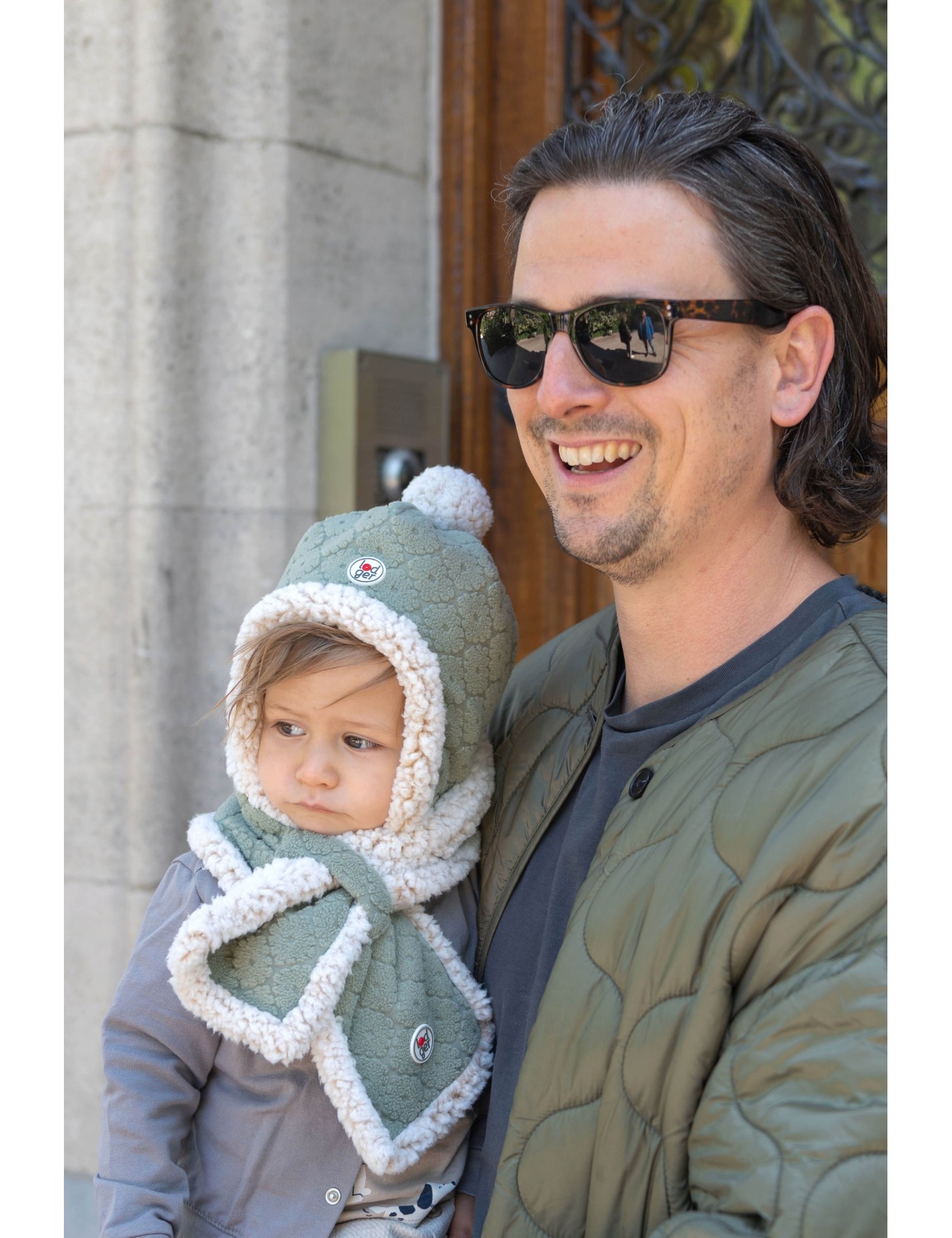 Lodger Muffler – Szalik Polarowy Sherpa dla Dziecka | Ecobobo