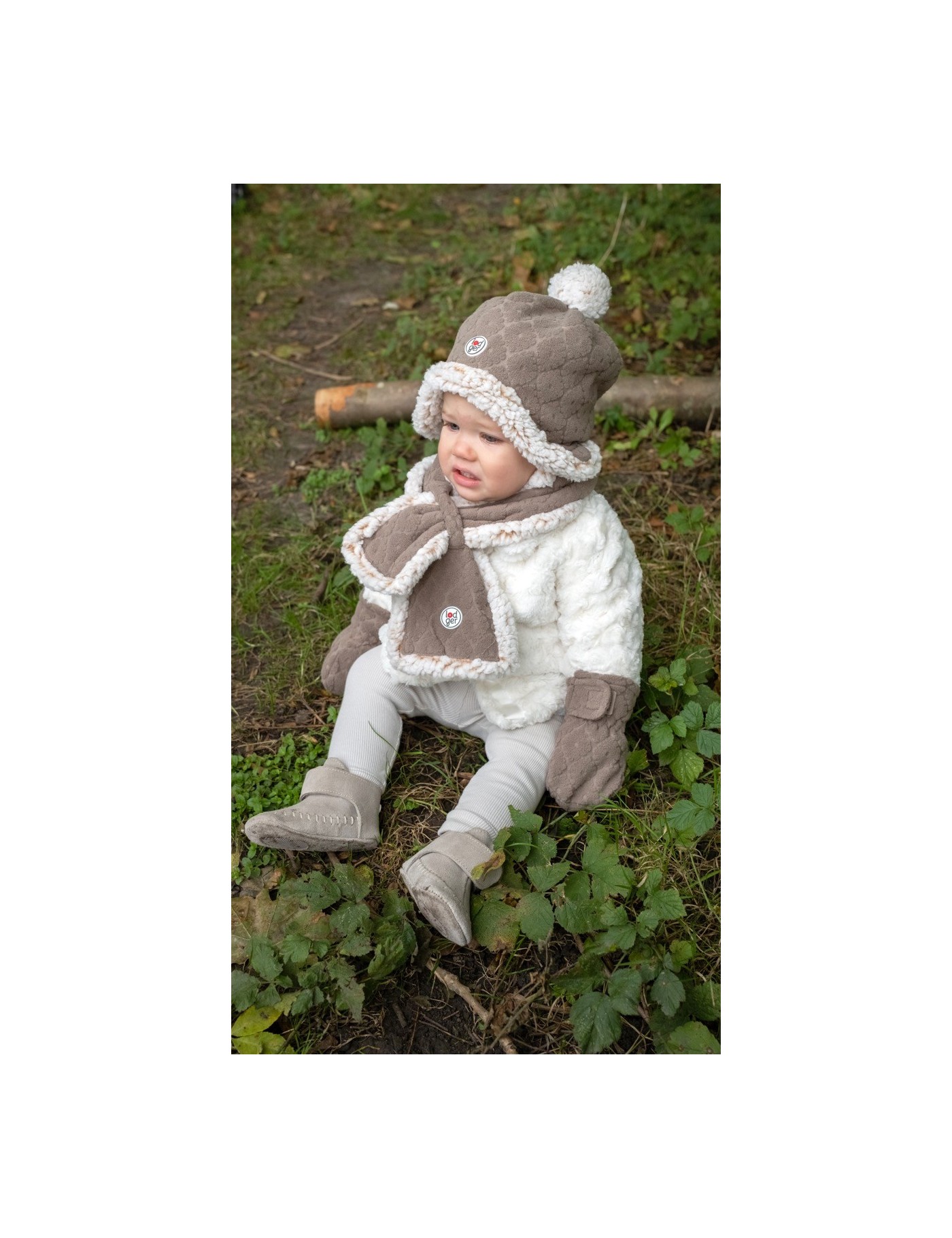 Lodger Muffler – Szalik Polarowy Sherpa dla Dziecka | Ecobobo