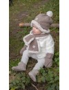 OUTLET Lodger Hatter Fleece Folklore – Czapka Niemowlęca | Ecobobo