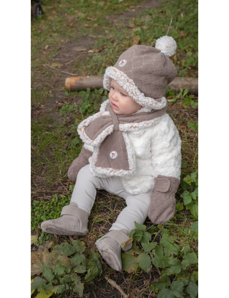 OUTLET Lodger Hatter Fleece Folklore – Czapka Niemowlęca | Ecobobo