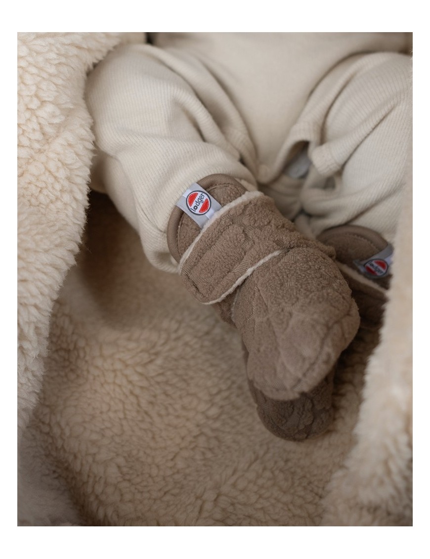 Lodger Slippers Fleece Folklore – Kapcie Niemowlęce | Ecobobo