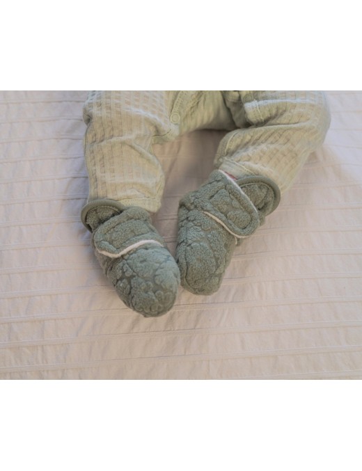 Lodger Slippers Fleece Folklore – Kapcie Niemowlęce | Ecobobo