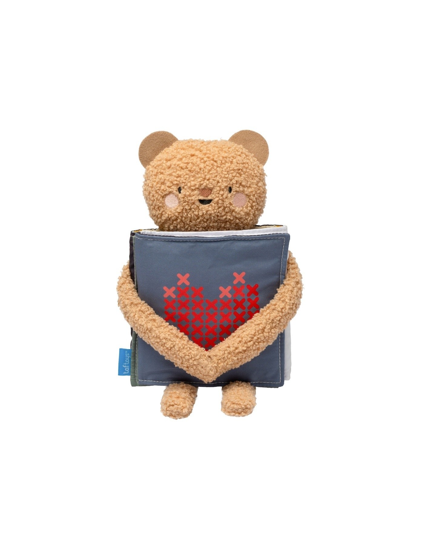 Taf Toys Przytulny Miś – Książeczka Sensoryczna 0m+ | Ecobobo Taf Toys Przytulny Miś – Książeczka Sensoryczna 0m+ | Ecobobo