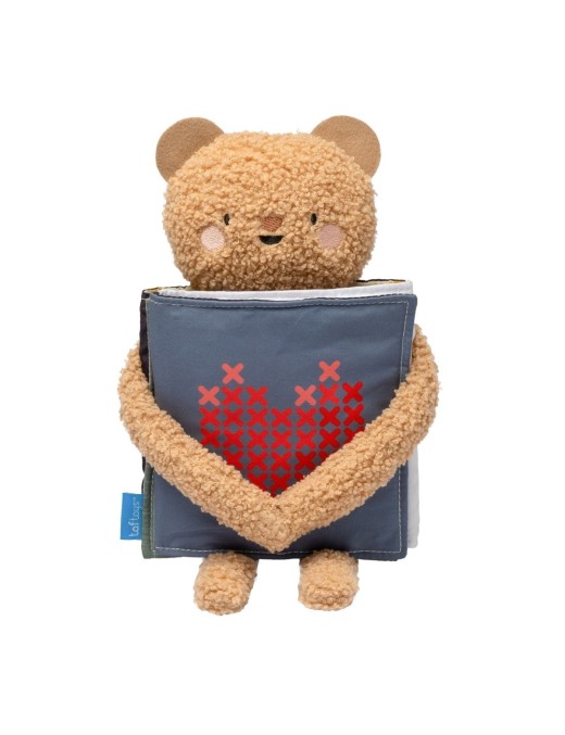 Taf Toys Przytulny Miś – Książeczka Sensoryczna 0m+ | Ecobobo