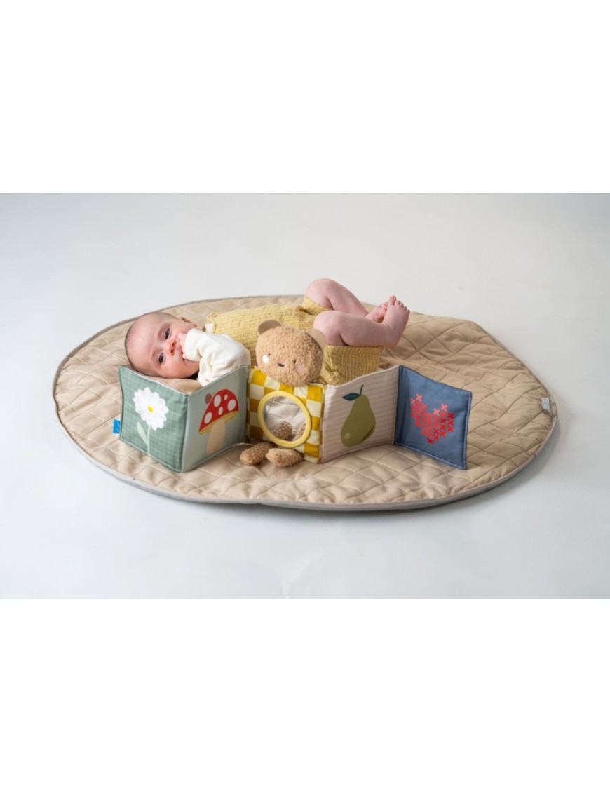 Taf Toys Przytulny Miś – Książeczka Sensoryczna 0m+ | Ecobobo Taf Toys Przytulny Miś – Książeczka Sensoryczna 0m+ | Ecobobo