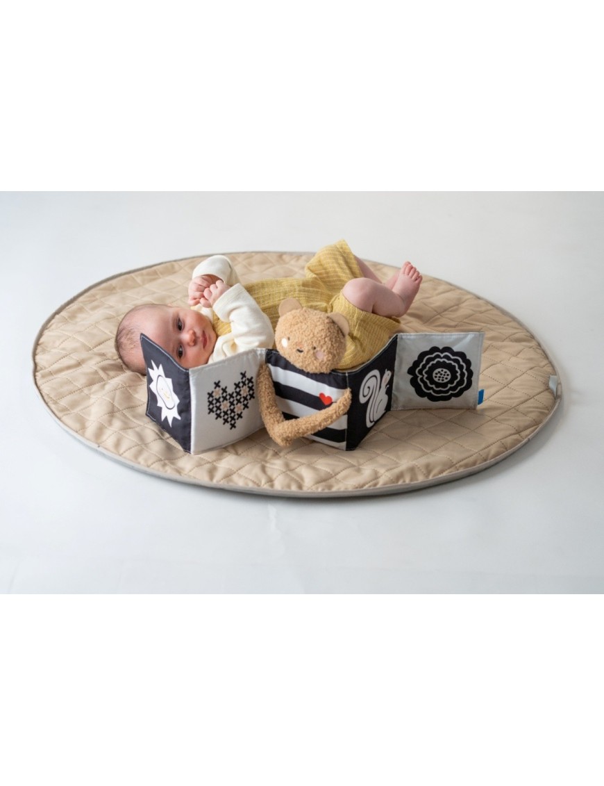 Taf Toys Przytulny Miś – Książeczka Sensoryczna 0m+ | Ecobobo Taf Toys Przytulny Miś – Książeczka Sensoryczna 0m+ | Ecobobo