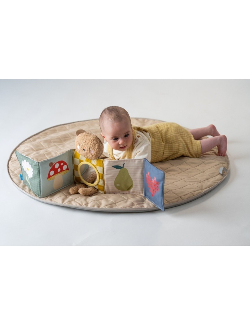 Taf Toys Przytulny Miś – Książeczka Sensoryczna 0m+ | Ecobobo Taf Toys Przytulny Miś – Książeczka Sensoryczna 0m+ | Ecobobo